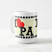 Liebe I PA - Tassen (Vorderseite Links)
