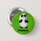 Liebe I Panda Button (Vorne & Hinten)