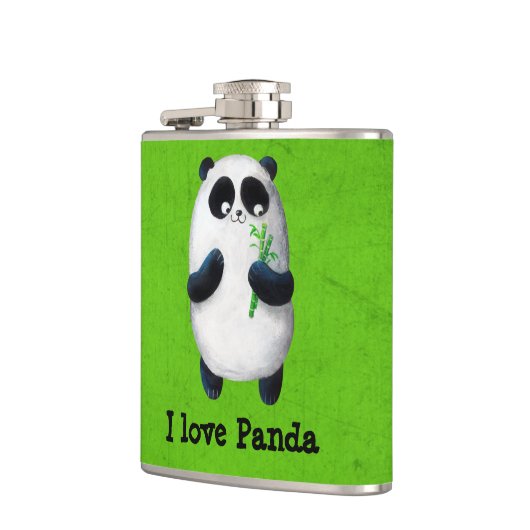 Liebe I Panda Flachmann (Links)