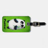 Liebe I Panda Gepäckanhänger (Vorderseite horizontal)