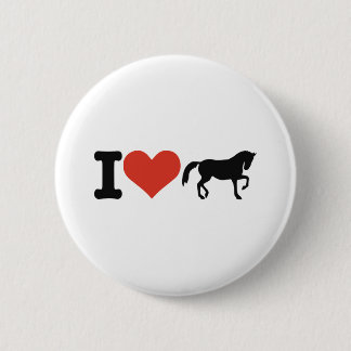 Liebe I Pferde Button