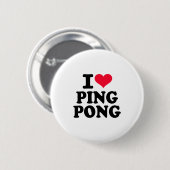 Liebe I Ping Pong Button (Vorne & Hinten)