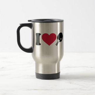 Liebe I Ping Pong Tischtennis Reisebecher