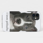 Liebe I pitbulls Case-Mate iPhone Hülle (Rückseite (Horizontal))