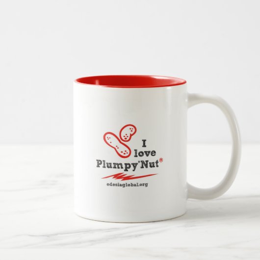 Liebe I Plumpy'Nut Tasse (Rechts)