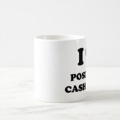 Liebe I positiver Bargeldumlauf Kaffeetasse (Mittel)