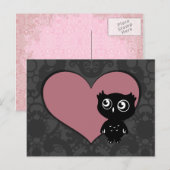 Liebe I Postkarte (Vorne/Hinten)