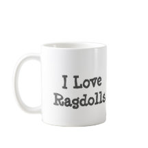 Liebe I Ragdolls Tasse
