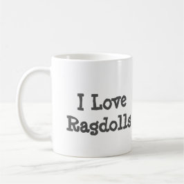 Liebe I Ragdolls Tasse