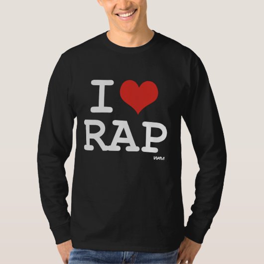 Liebe I Rap T-Shirt (Vorderseite)