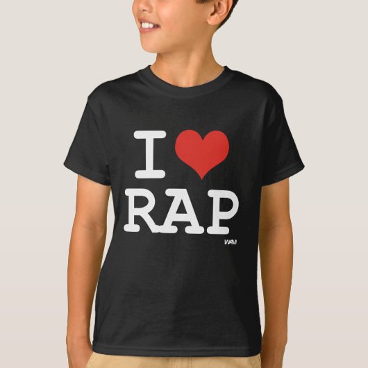 Liebe I Rap T-Shirt (Vorderseite)