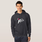 Liebe I Regen Hoodie (Vorne ganz)