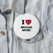 Liebe I Reggae-Musik Button (Beispiel)