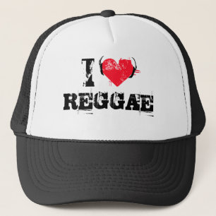 Liebe I Reggae Truckerkappe