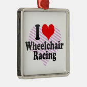 Liebe I Rollstuhl-Laufen Ornament Aus Metall (Rechts)