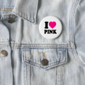 Liebe I Rosa Button (Beispiel)