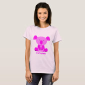 Liebe I rosa Koala-Bär T-Shirt (Vorne ganz)