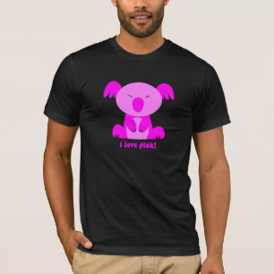 Liebe I rosa Koala-Bär T-Shirt