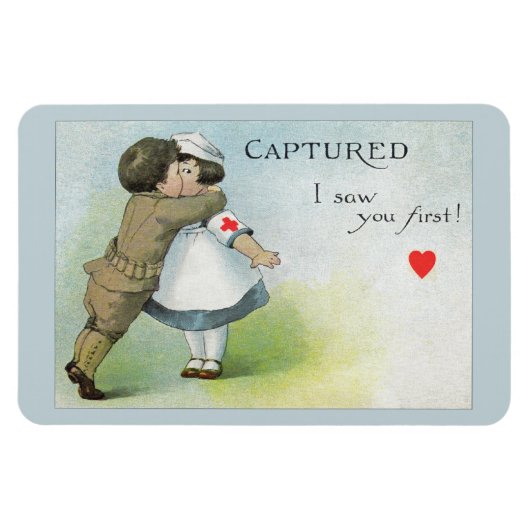Liebe I sah dich zuerst Magnet (Horizontal)