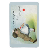Liebe I sah dich zuerst Magnet (Vertikal)