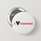 Liebe I salmiakki Button (Vorne & Hinten)