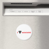 Liebe I salmiakki Magnet (In Situ (Geschirrspüler))