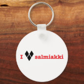 Liebe I salmiakki Schlüsselanhänger (Vorderseite)