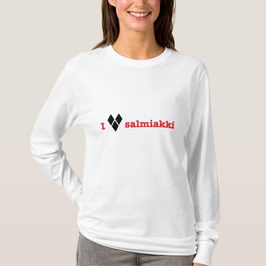 Liebe I salmiakki T-Shirt (Vorderseite)