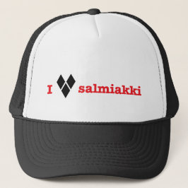Liebe I salmiakki Truckerkappe