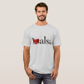Liebe I Salsa T-Shirt (Vorne ganz)