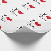 Liebe I Samenzellen Geschenkpapier (Ecke)