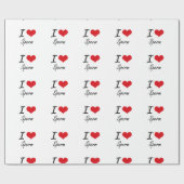 Liebe I Samenzellen Geschenkpapier (Flach)