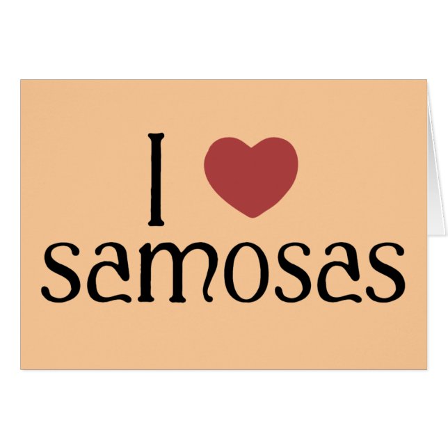 Liebe I samosas (Vorderseite (Horizontal))