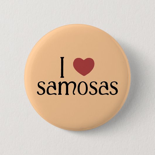 Liebe I samosas Button (Vorderseite)