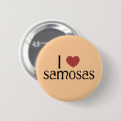 Liebe I samosas Button (Vorne & Hinten)