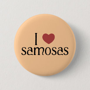 Liebe I samosas Button