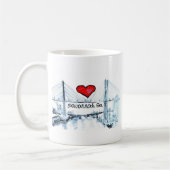 Liebe I Savanne GA Kaffeetasse (Links)