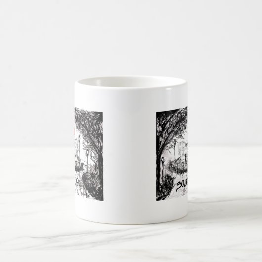 Liebe I Savanne GA Kaffeetasse (Mittel)