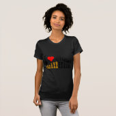 Liebe I Schach T-Shirt (Vorne ganz)
