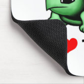 Liebe I Schildkröten Mousepad (Ecke)