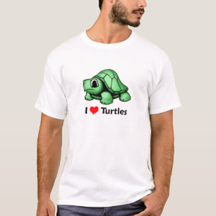 Liebe I Schildkröten T-Shirt