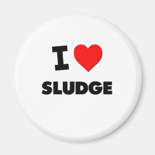 Liebe I Schlamm Magnet