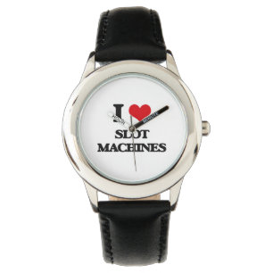 Liebe I Schlitz-Maschinen Armbanduhr