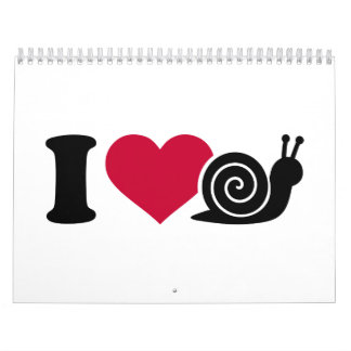 Liebe I Schnecken Kalender