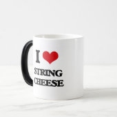Liebe I Schnur-Käse Verwandlungstasse (Vorderseite Links)