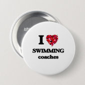 Liebe I schwimmende Trainer Button (Vorne & Hinten)