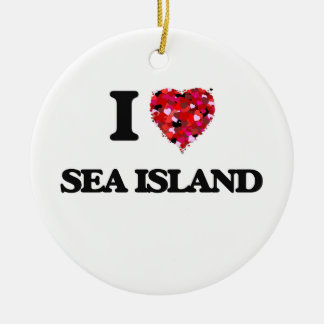 Liebe I Seeinsel Georgia Keramikornament