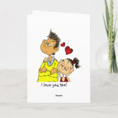 Liebe I Sie auch! Feiertagskarte (Rückseite)