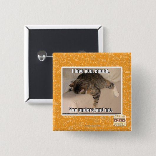 Liebe I Sie, Couch Button (Vorne & Hinten)