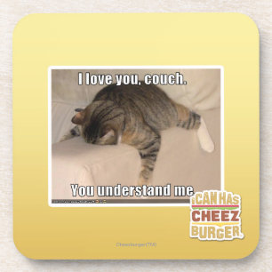 Liebe I Sie, Couch Getränkeuntersetzer